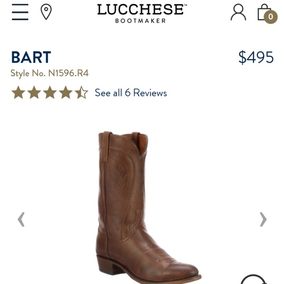 Lucchese Bart 10.5D - Picture 8 of 8